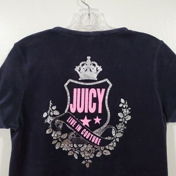 JUICY COUTURE Black Label Robertson Velour Jacket - Picture 4 of 10